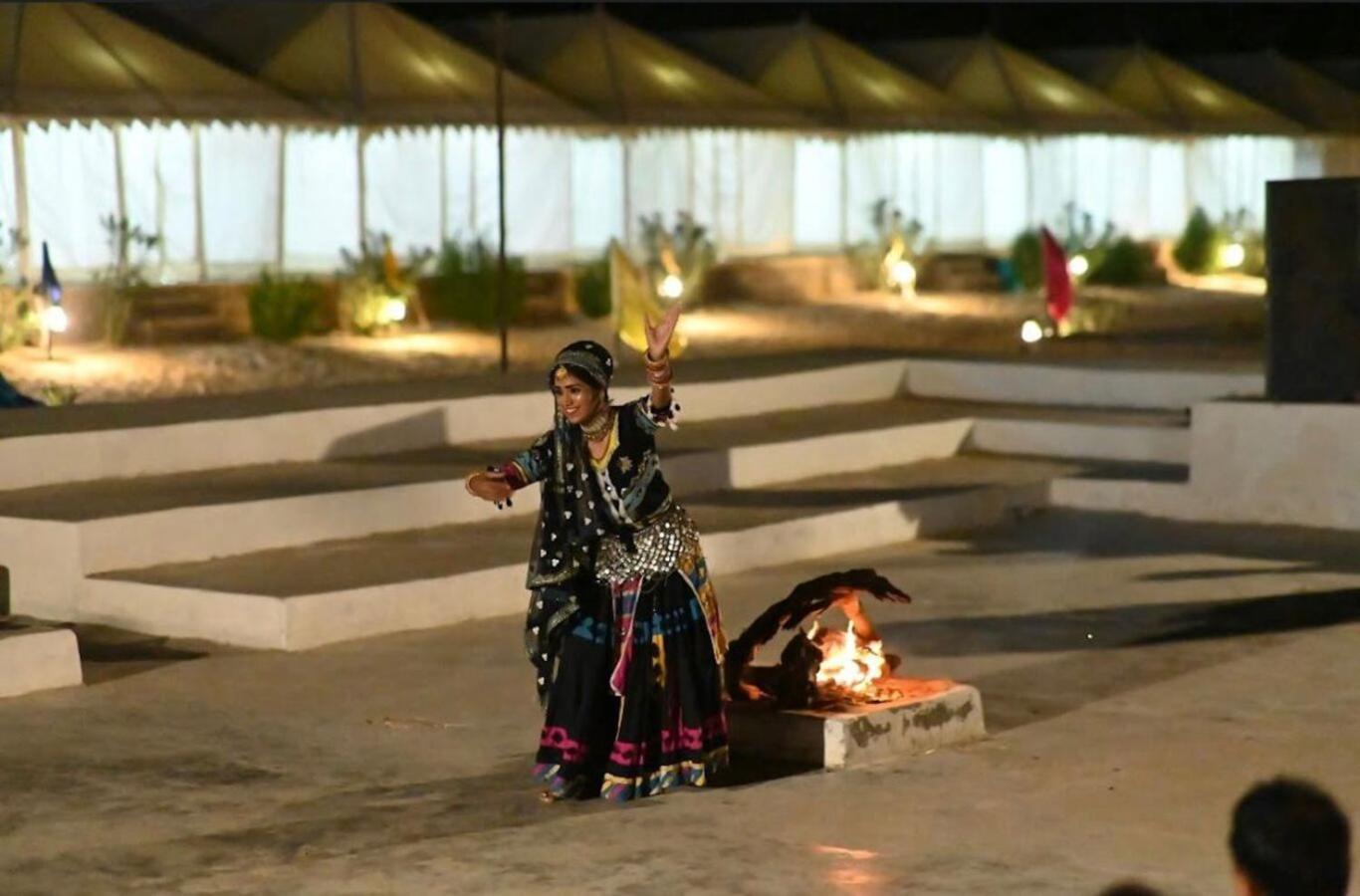 The Saffron Desert Camp Jaisalmer Exterior foto