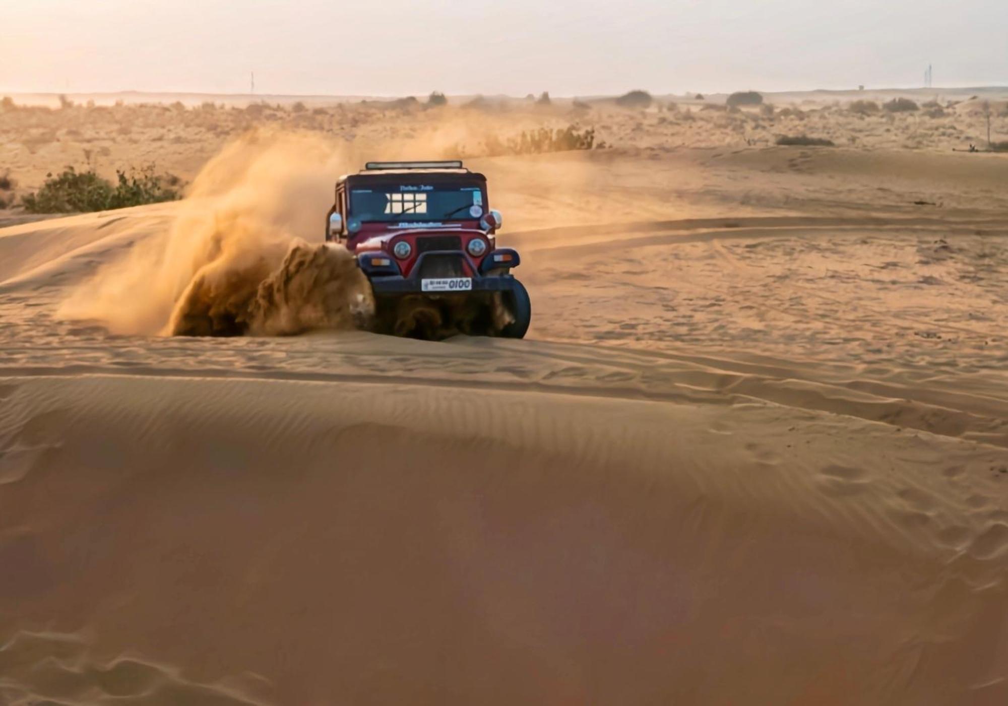 The Saffron Desert Camp Jaisalmer Exterior foto