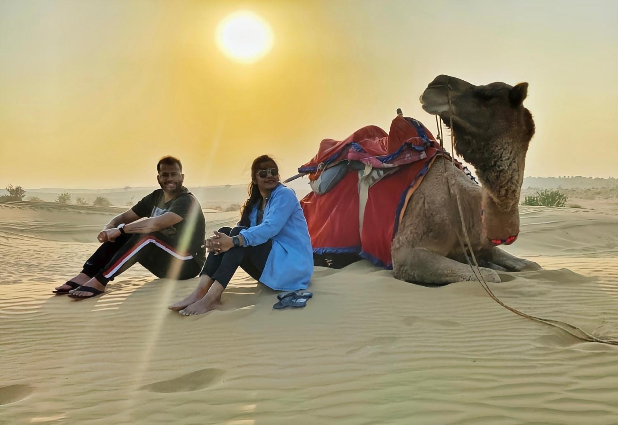 The Saffron Desert Camp Jaisalmer Exterior foto