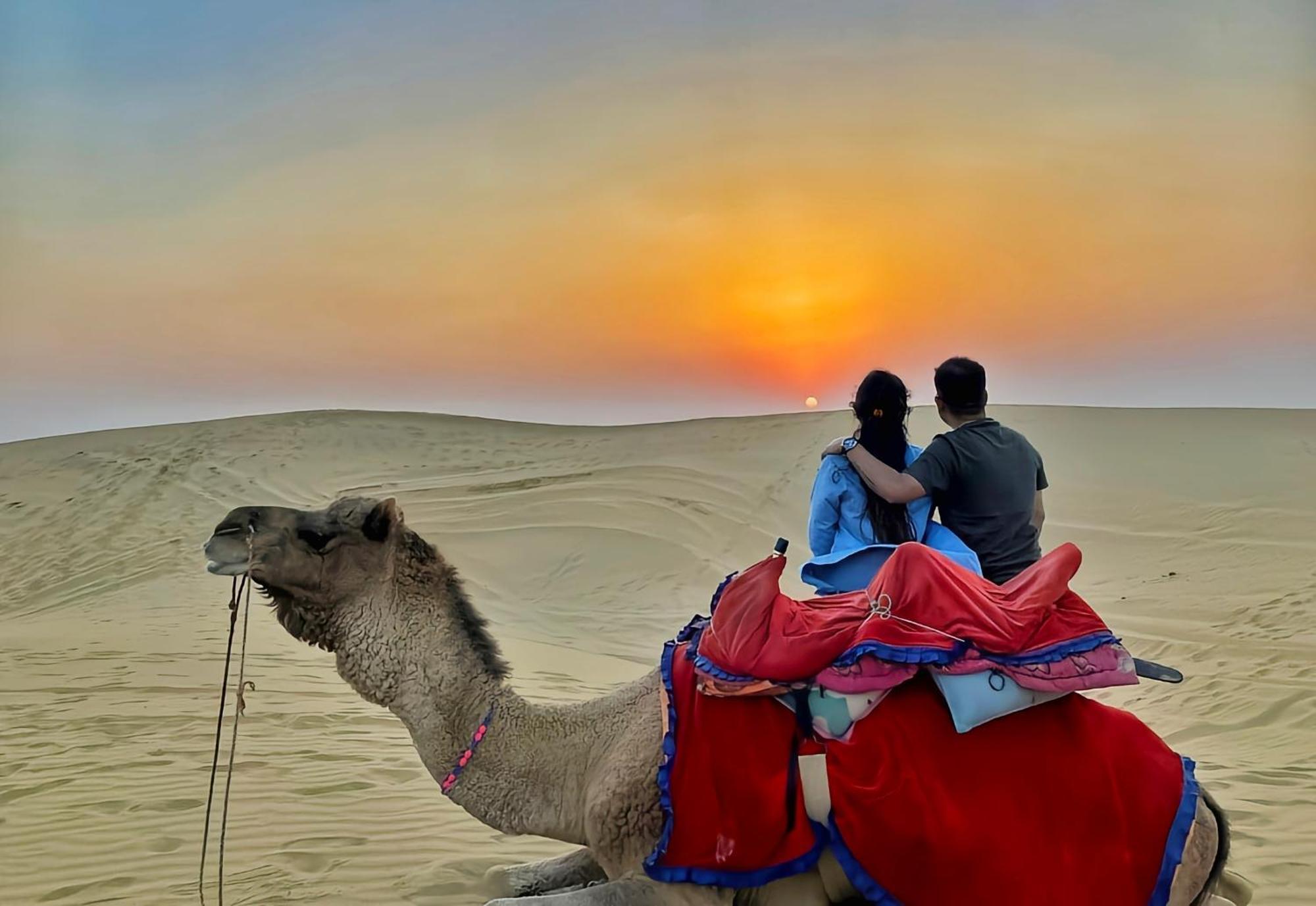The Saffron Desert Camp Jaisalmer Exterior foto