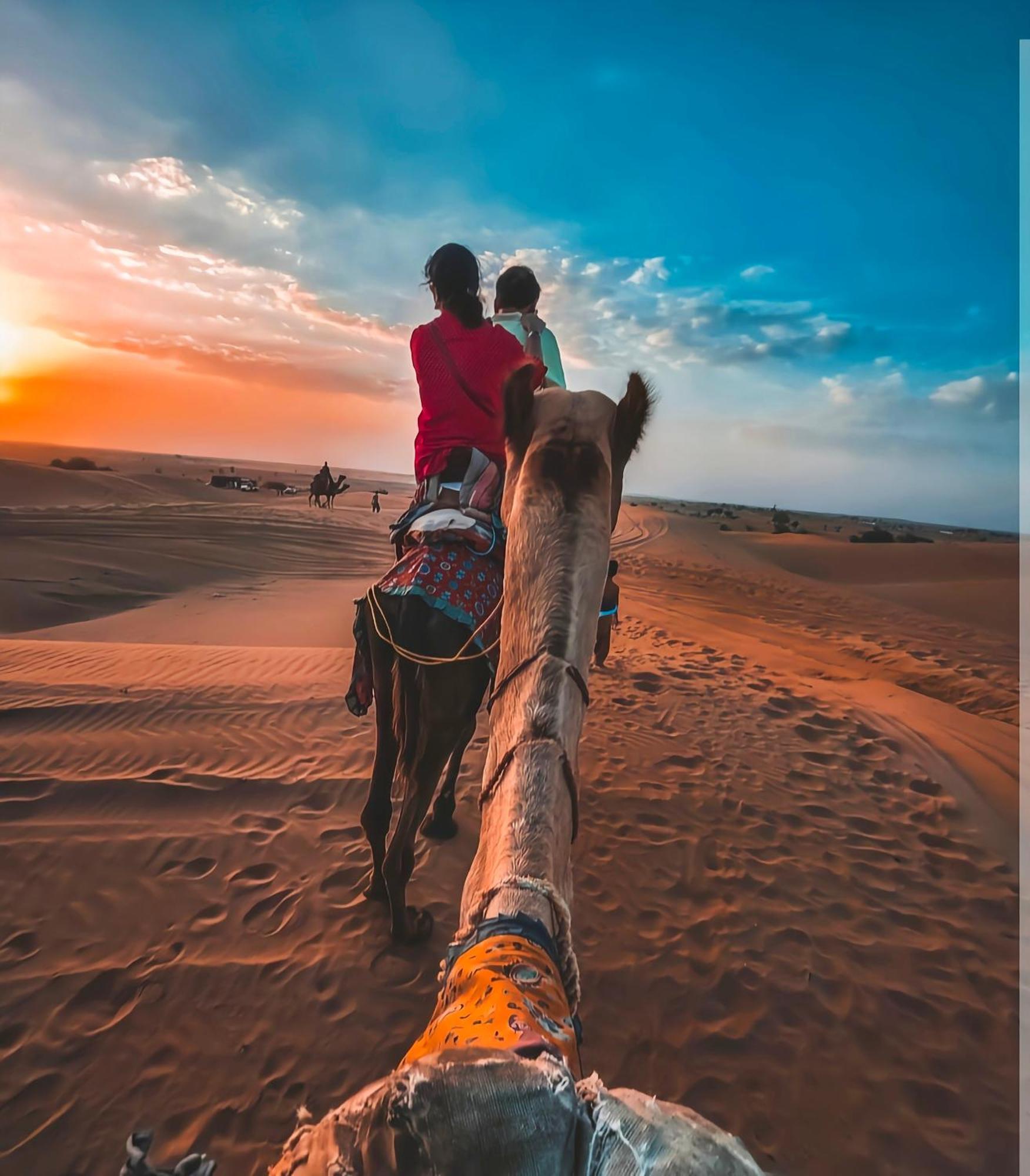 The Saffron Desert Camp Jaisalmer Exterior foto