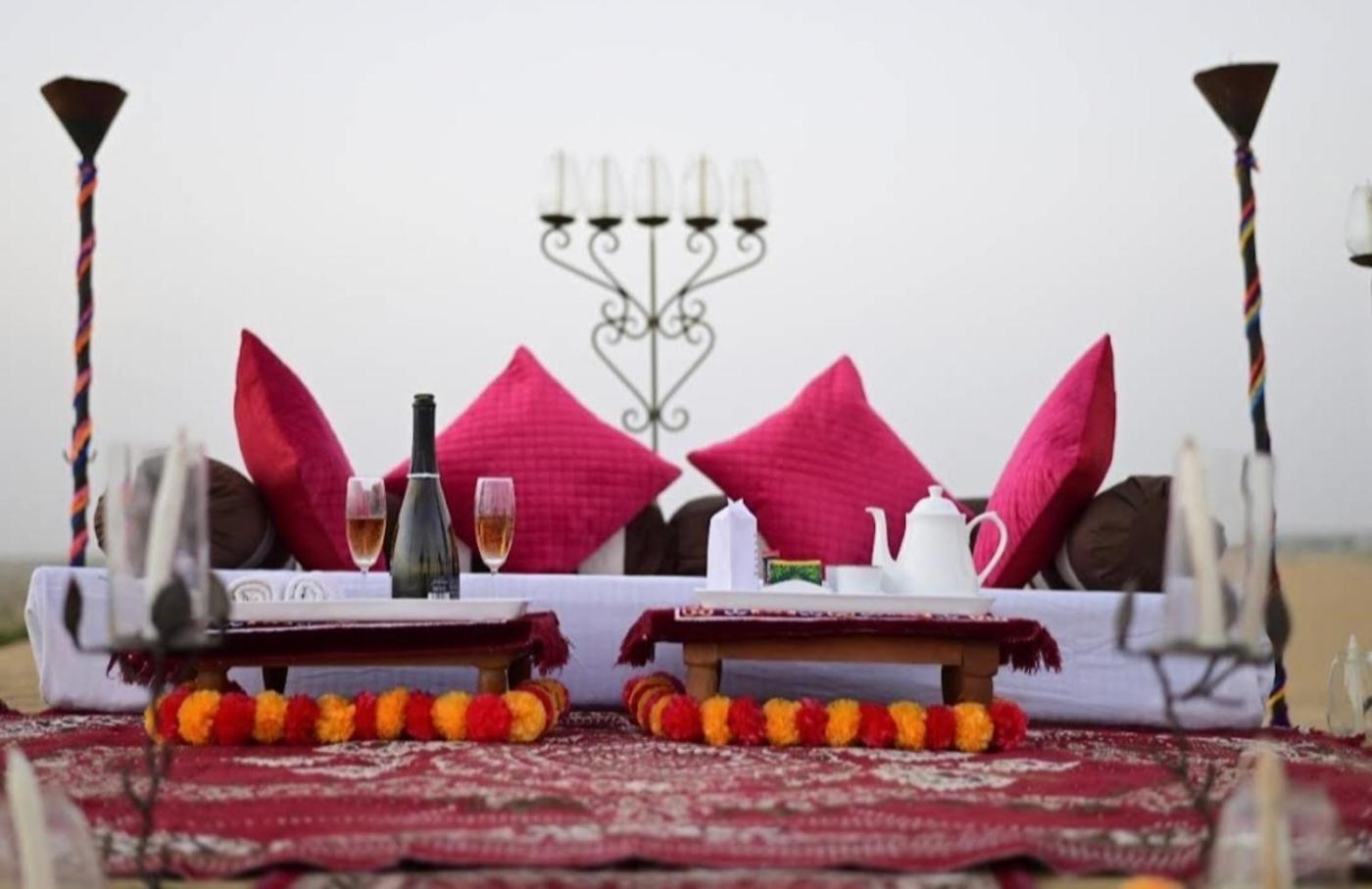 The Saffron Desert Camp Jaisalmer Exterior foto
