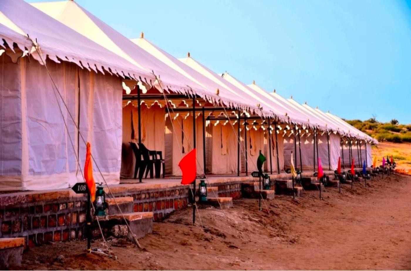 The Saffron Desert Camp Jaisalmer Exterior foto